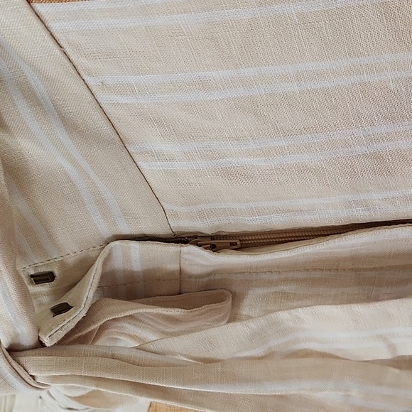 Anthropologie Ett TWA  100% Linen Wide Leg Pants Size 4 - Picture 9 of 16